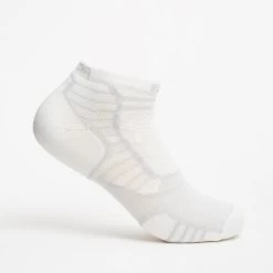 Thorlo Experia Unisex PROLITE Ultra-Light Cushion No Show Socks (White) XPT