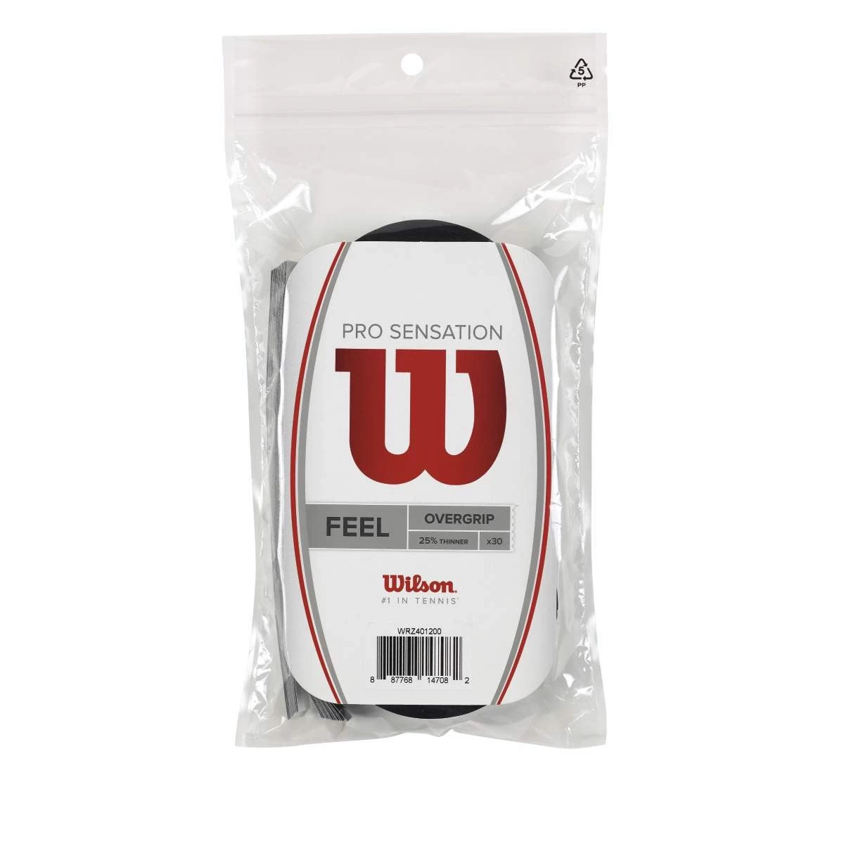 Wilson Pro Sensation Overgrip 30 Pack (Black)