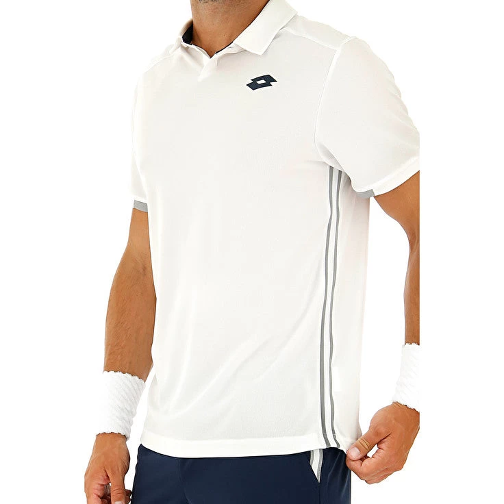 Lotto Men's Squadra Polo (Brilliant White)