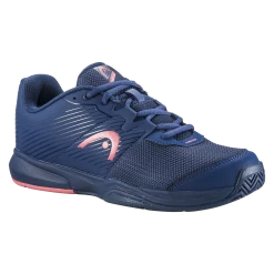 Head Revolt Court Women's Tennis Shoe (Navy/Pink)