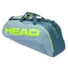 Head Tour Team Extreme Combi 6 Pack Racquet Bag (Yellow/Grey)