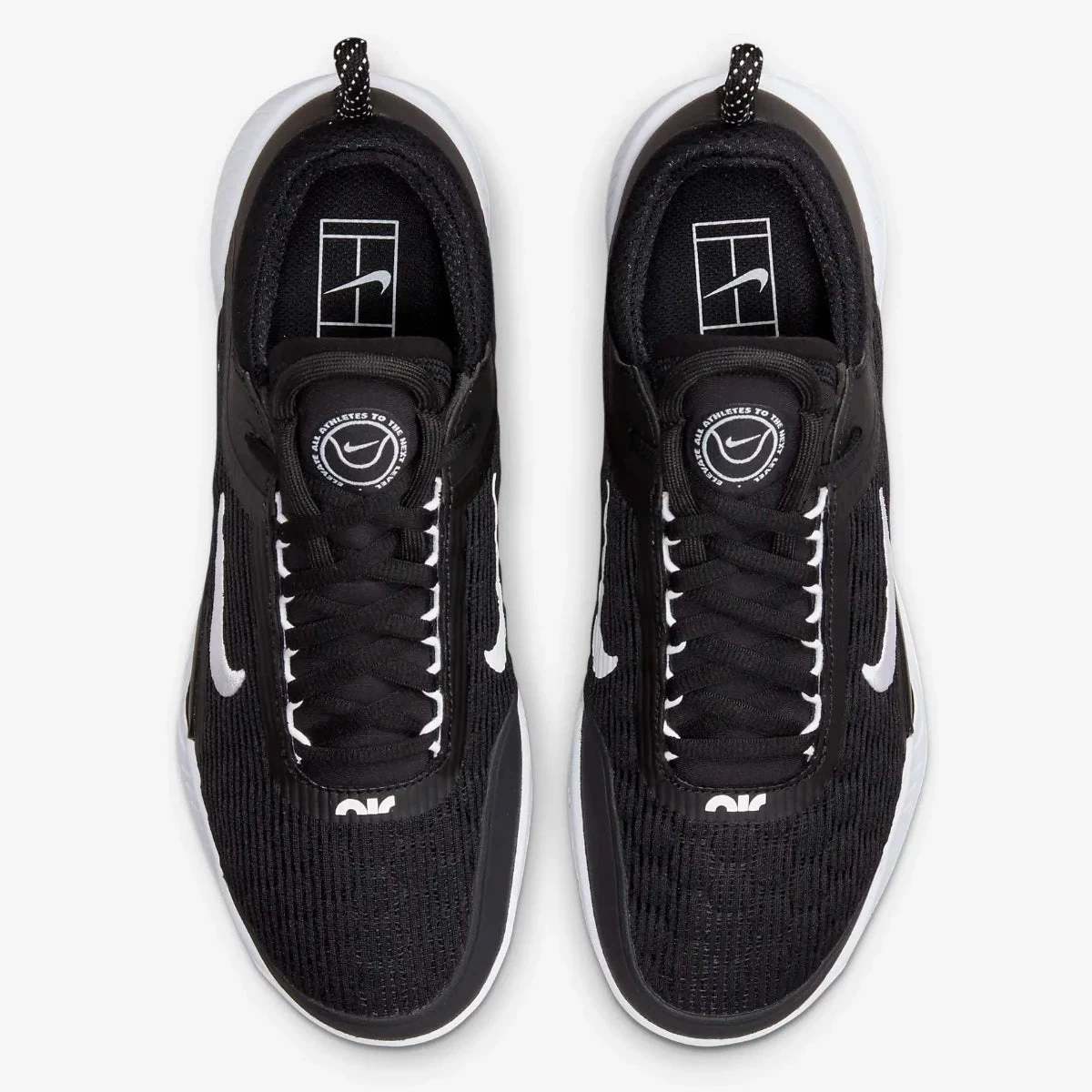 Nike Court Zoom NXT Men's Tennis Shoe (Black) - Image 4