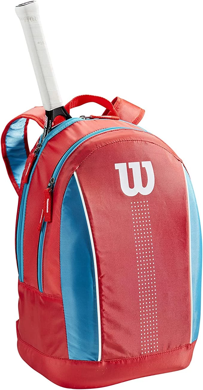 Wilson Junior Racquet Backpack (Coral/Blue/White) - Image 2