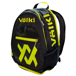 Volkl Tour Backpack Racquet Bag (Black/Neon Yellow)