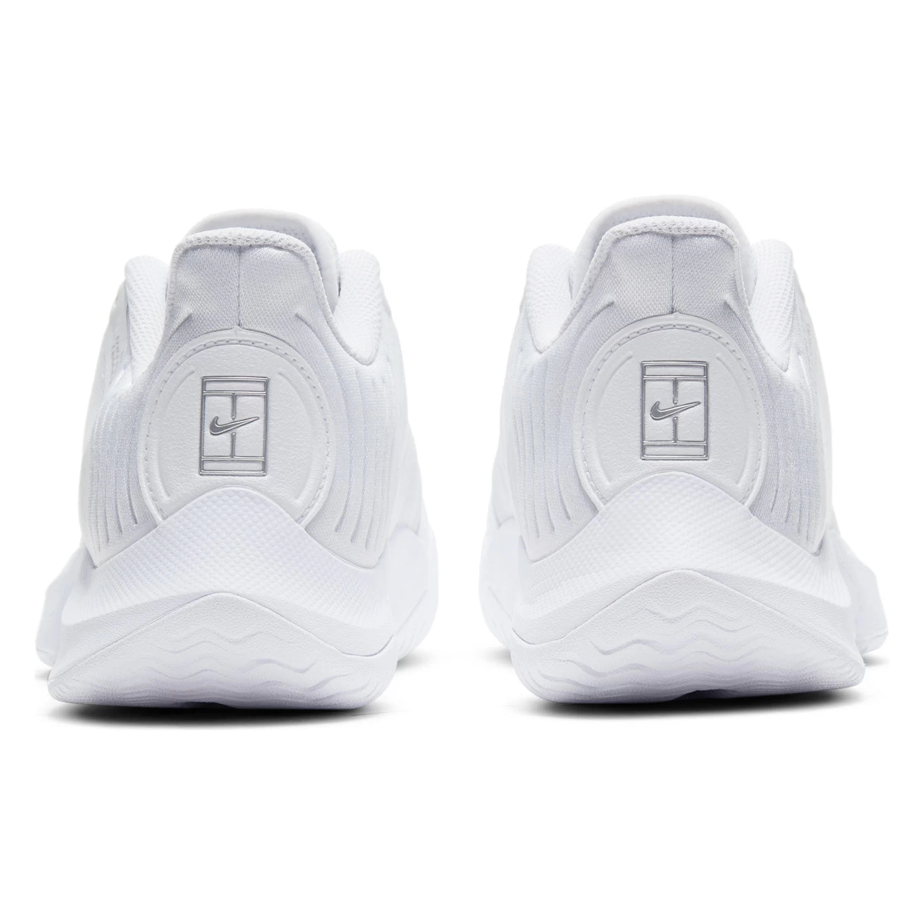 Nike Air Zoom GP Turbo Women's Tennis Shoe (White/Silver) - Image 5