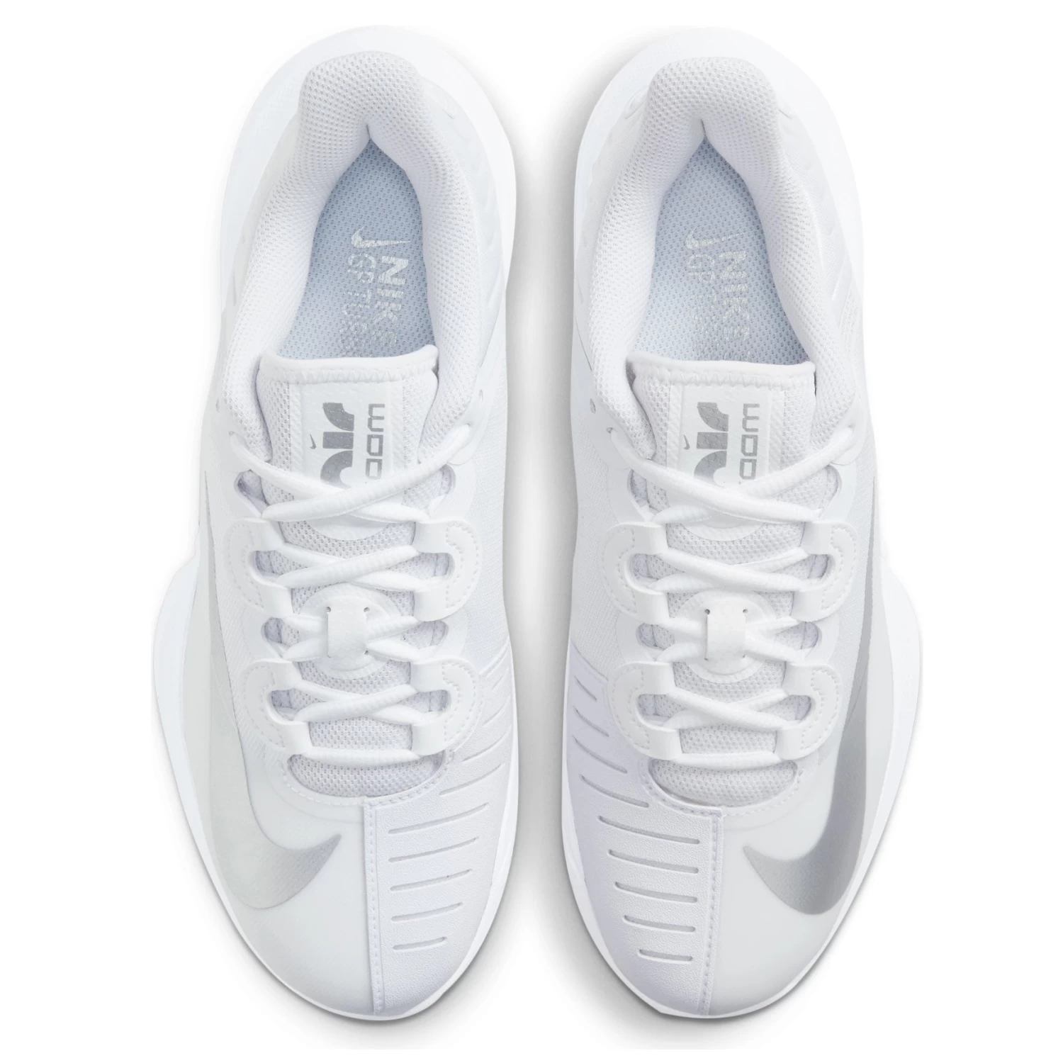 Nike Air Zoom GP Turbo Women's Tennis Shoe (White/Silver) - Image 4