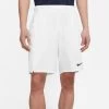 Nike Men's Dri-FIT Victory 9-Inch Shorts (White/Black)