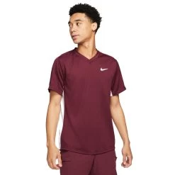 Nike Men's Dri-FIT Victory Top (Beetroot/White)