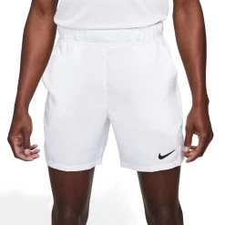 Nike Men's Dri-FIT Victory 7-Inch Shorts (White/Black)