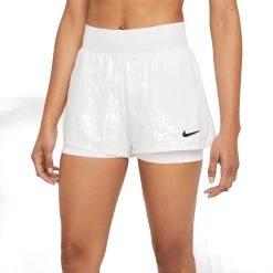 Nike Women's Dri-FIT Victory Shorts (White/Black)