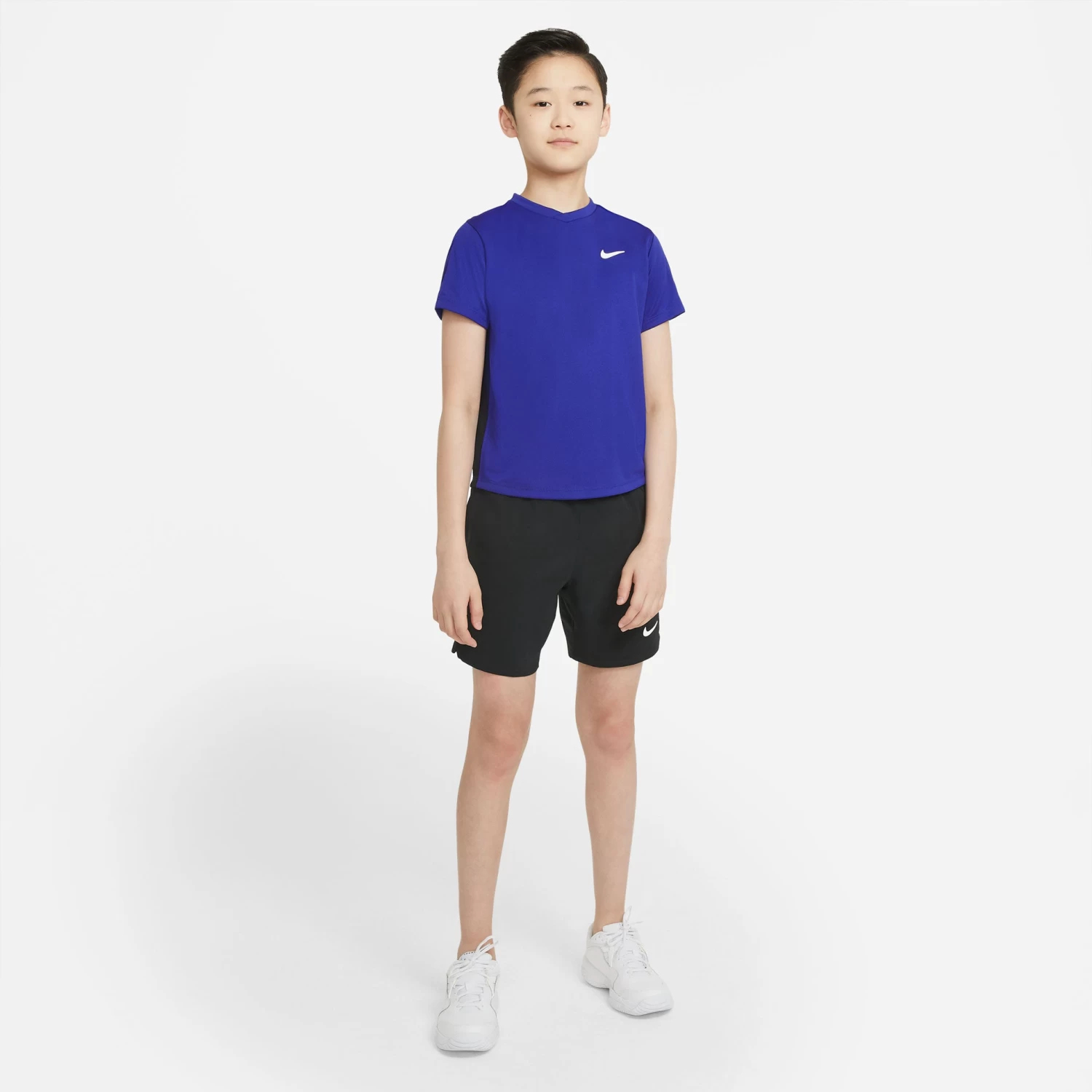Nike Boys' Dri-FIT Victory Top (Concord/Black/White) - Image 7