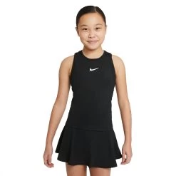 Nike Girls' Dri-FIT Victory Tank (Black/White)