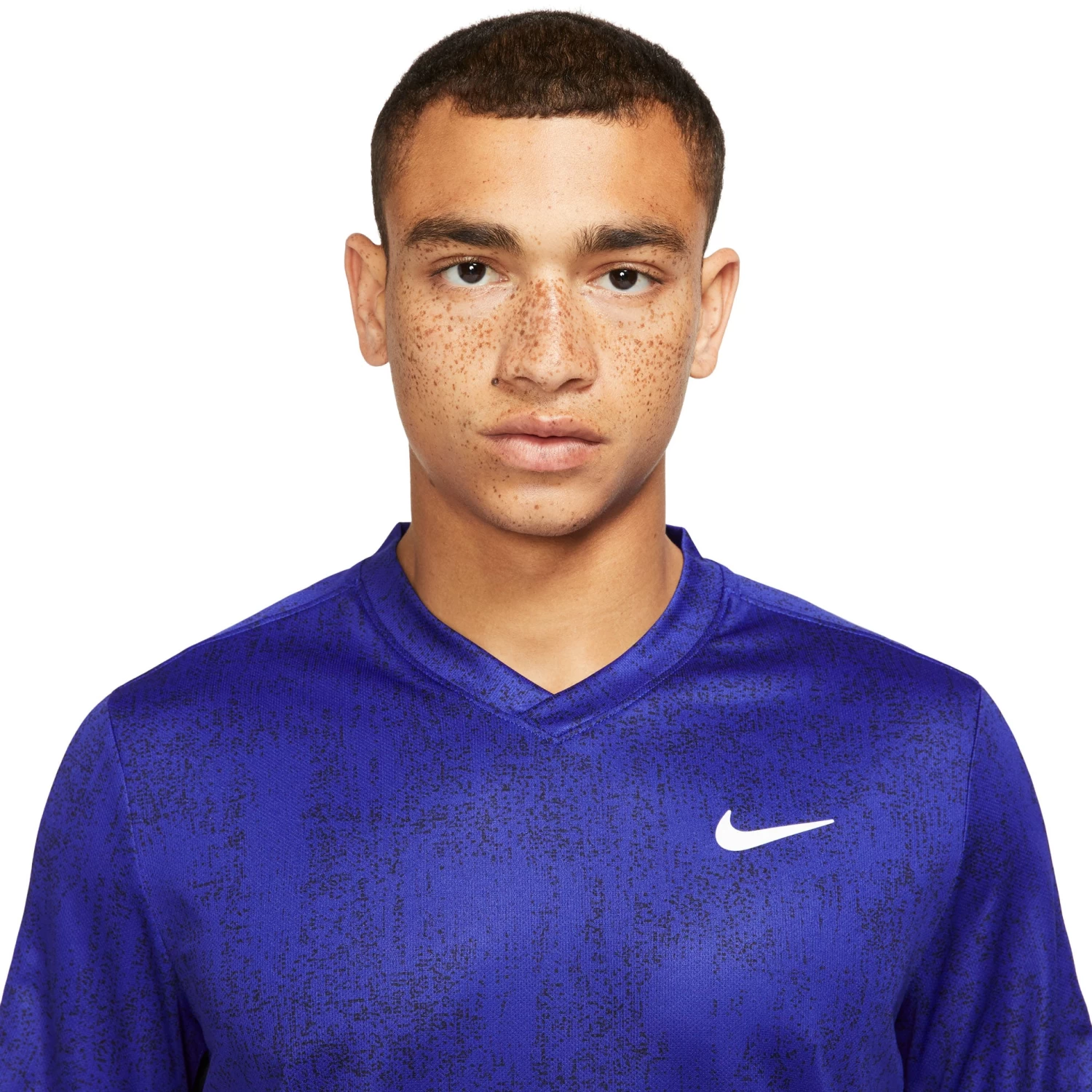 Nike Men's Dry Victory Print Top (Concord/Black/White) - Image 3