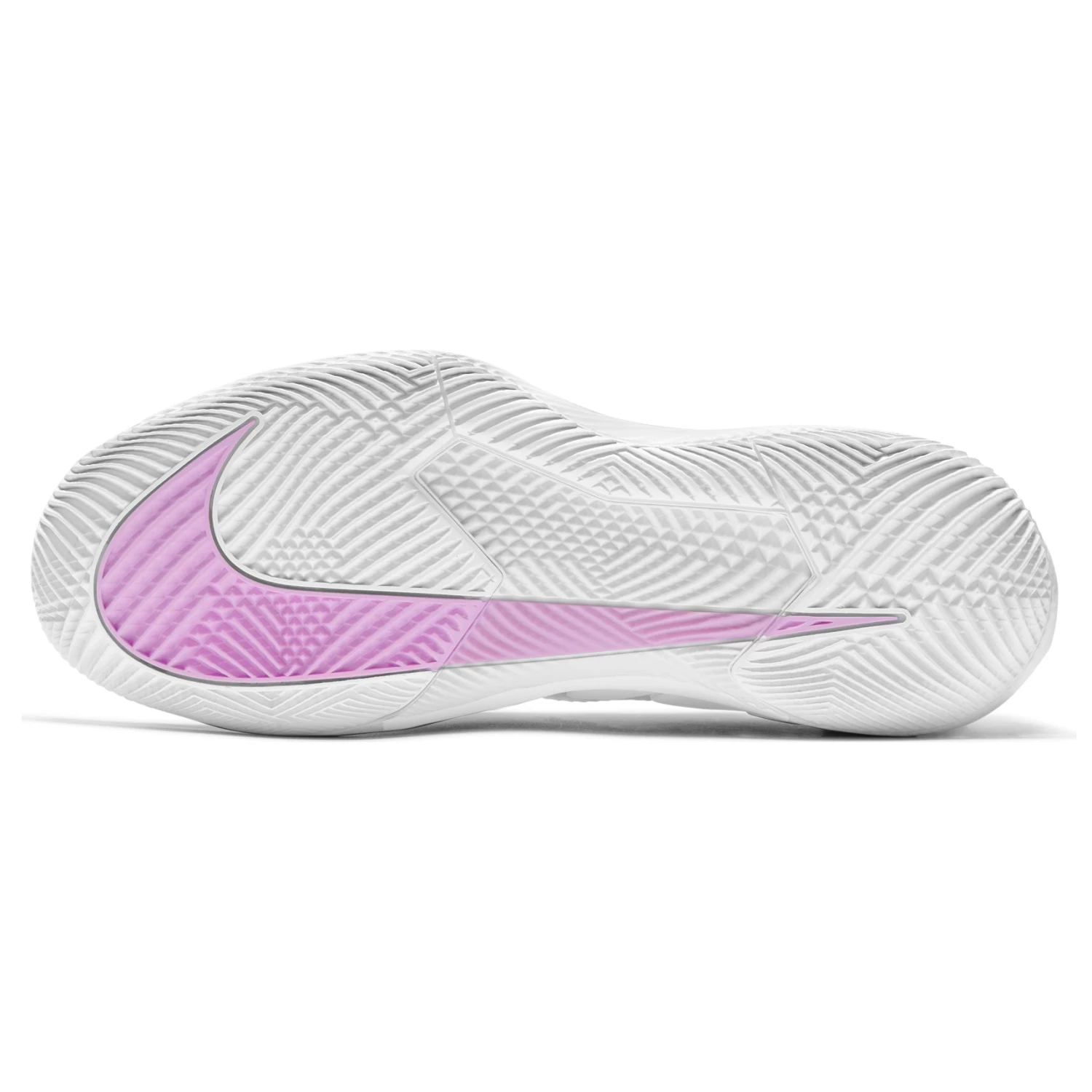 Nike Air Zoom Vapor Pro Women's Tennis Shoe (Light Grey/Fuchsia/White) - Image 4