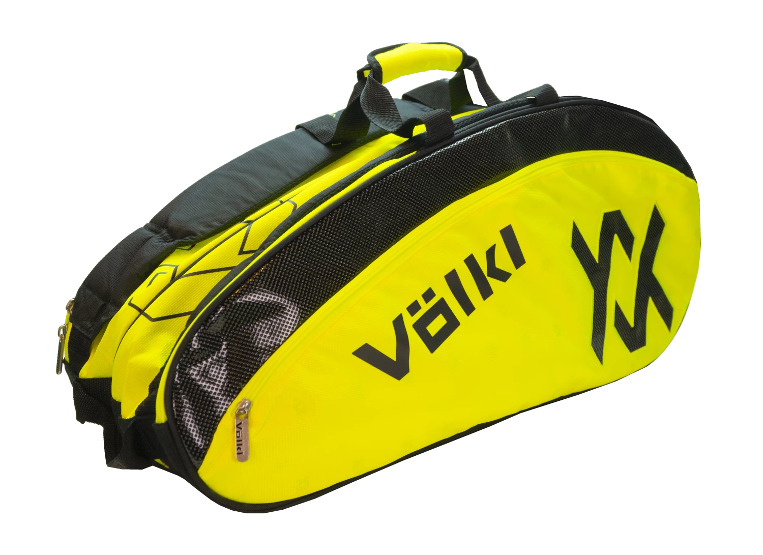 Volkl Tour Combi 6 Pack Racquet Bag (Neon Yellow/Black)