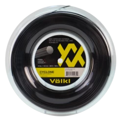 Volkl Cyclone 16/1.30 Tennis String Reel (Black)