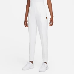 Nike Women's Dri-FIT Heritage Knit Pants (White)