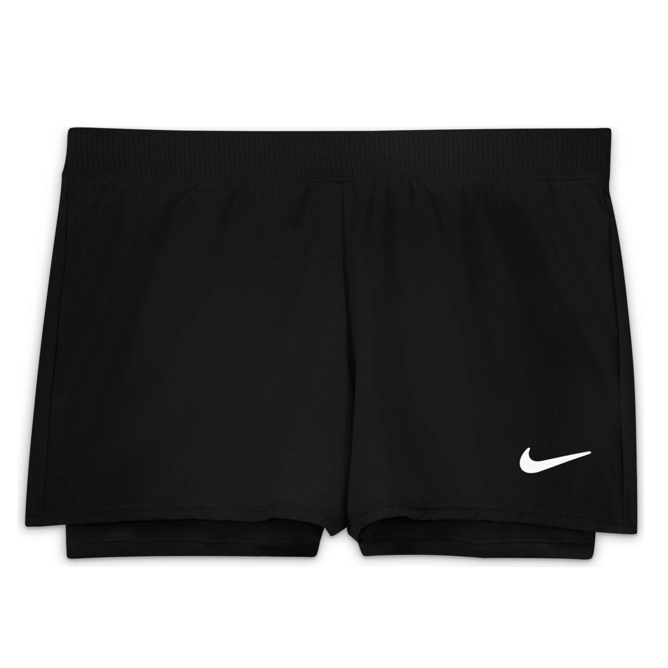 Nike Girls' Dri-FIT Victory Shorts (Black/White) - Image 7