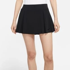 Nike Women's Dri-FIT Club Tennis Skirt (Black)