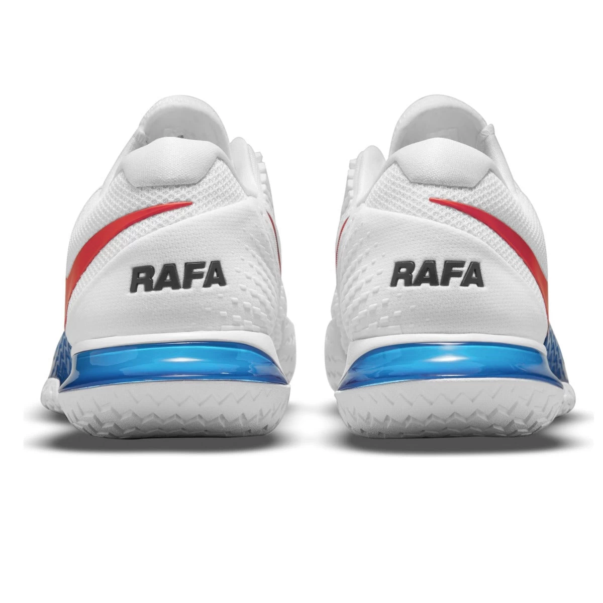 Nike Zoom Vapor Cage 4 Rafa Men's Tennis Shoe (White/Red/Blue) - Image 4
