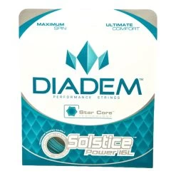 Diadem Solstice Power 16L/1.25 Tennis String (Teal)