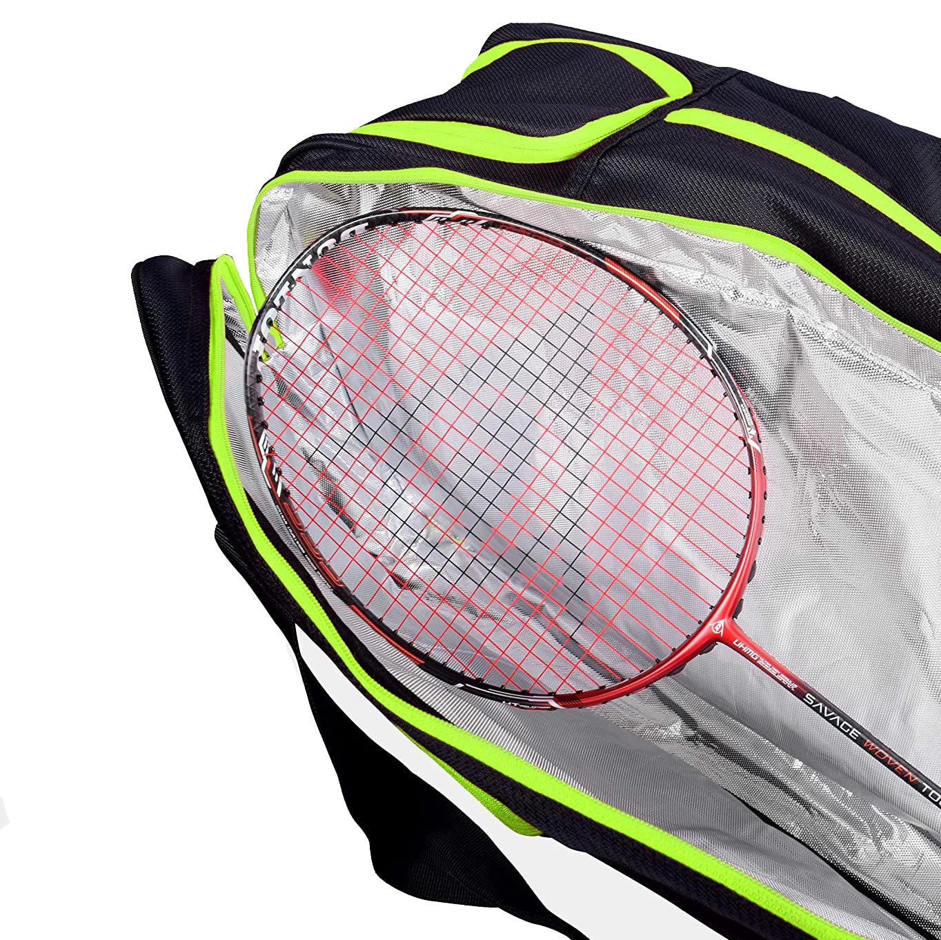 Dunlop Elite Tournament Thermo Bag (Black/Yellow) - Image 2