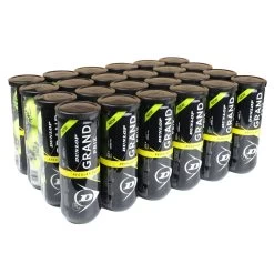 Dunlop Grand Prix Regular Duty Tennis Balls – 24 Can Case