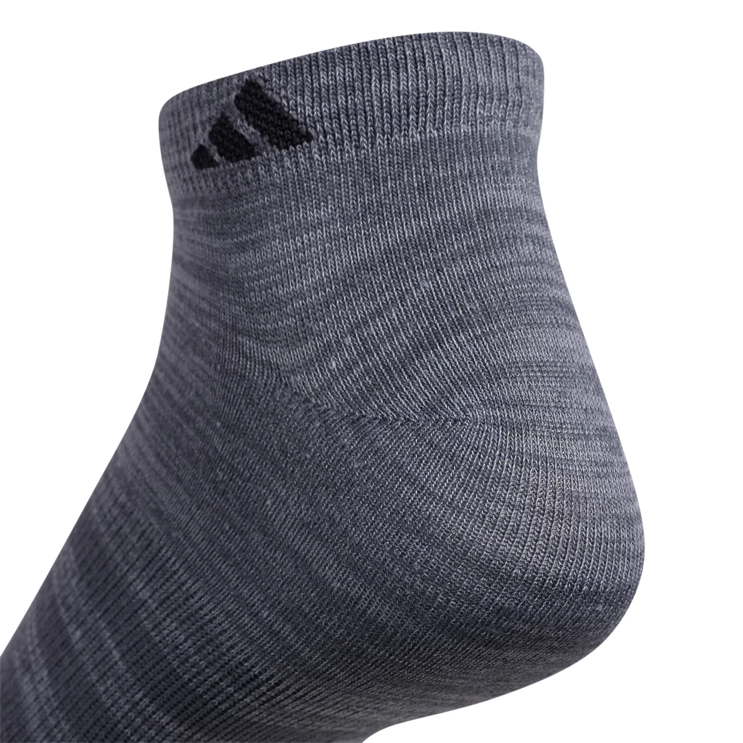 Adidas Men's Superlite Low-Cut Socks (Dark Grey) - Image 2