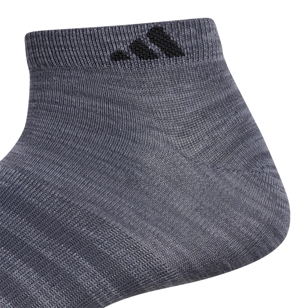 Adidas Men's Superlite Low-Cut Socks (Dark Grey) - Image 3