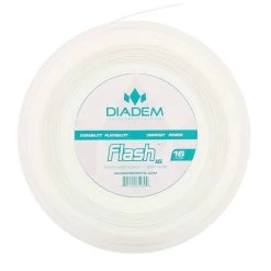 Diadem Flash 16/1.30 Tennis String Reel (White)