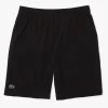 Lacoste Men's Ultra Light 8-inch Shorts (Black/White)