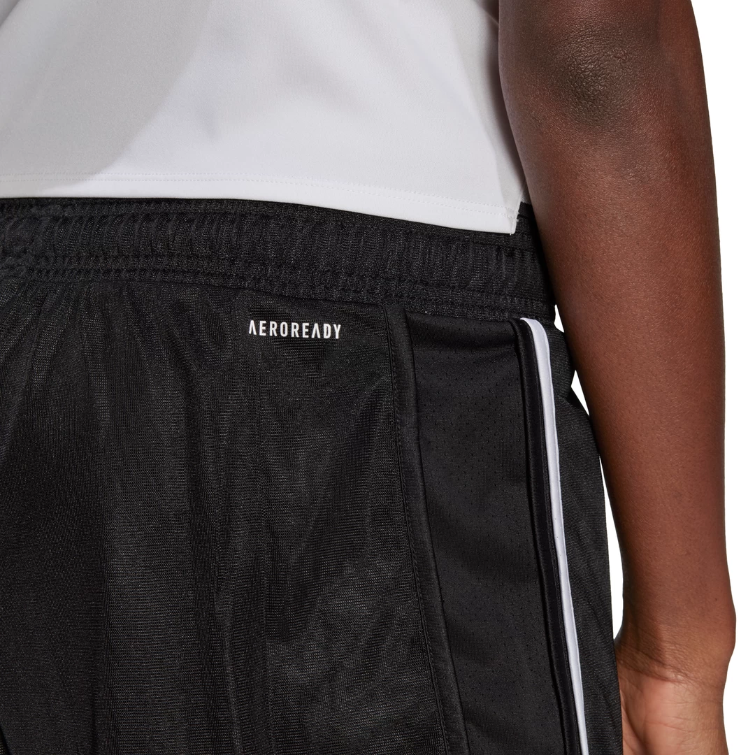 Adidas Women's Club Shorts (Black/White) - Image 5