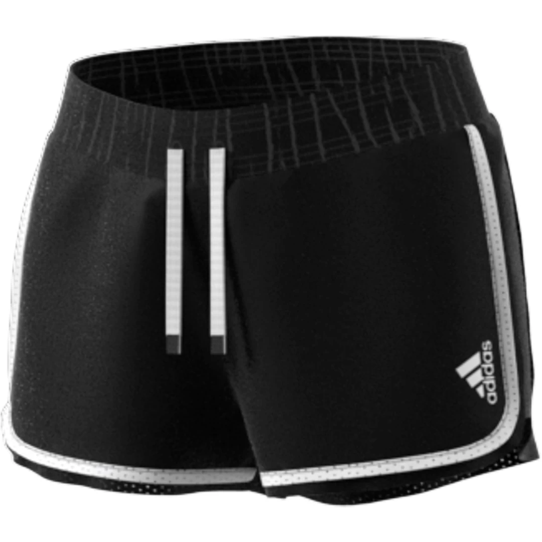 Adidas Women's Club Shorts (Black/White) - Image 6