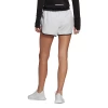 Adidas Women's Marathon 4-Inch Shorts (White/Black)