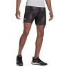 Adidas Men's Primeblue Printed 7 Inch Shorts (Grey Five/Black)