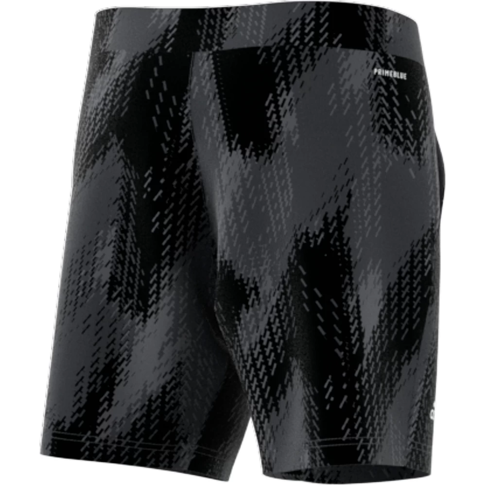 Adidas Men's Primeblue Printed 7 Inch Shorts (Grey Five/Black) - Image 10