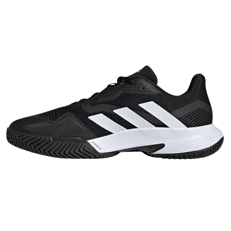Adidas CourtJam Control Men's Tennis Shoe (Core Black/Cloud White) - Image 8