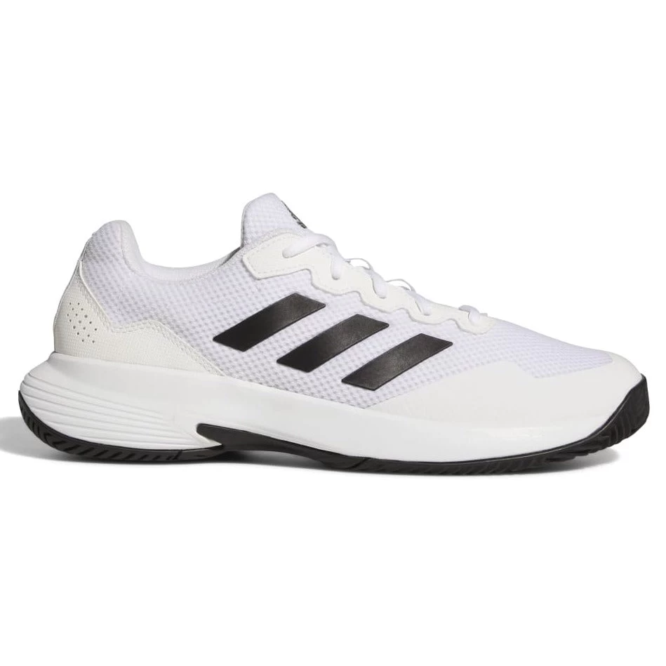 Adidas GameCourt 2 Men's Tennis Shoe (White/Black)