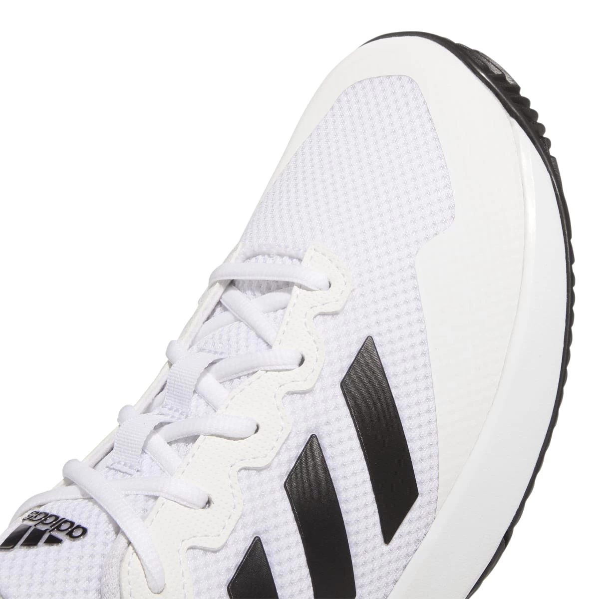 Adidas GameCourt 2 Men's Tennis Shoe (White/Black) - Image 8