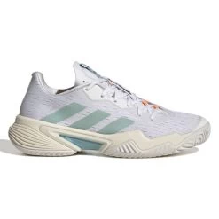 Adidas Barricade Parley Women's Tennis Shoe (White/Grey)