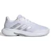 Adidas CourtJam Control Women's Tennis Shoe (White/Silver)