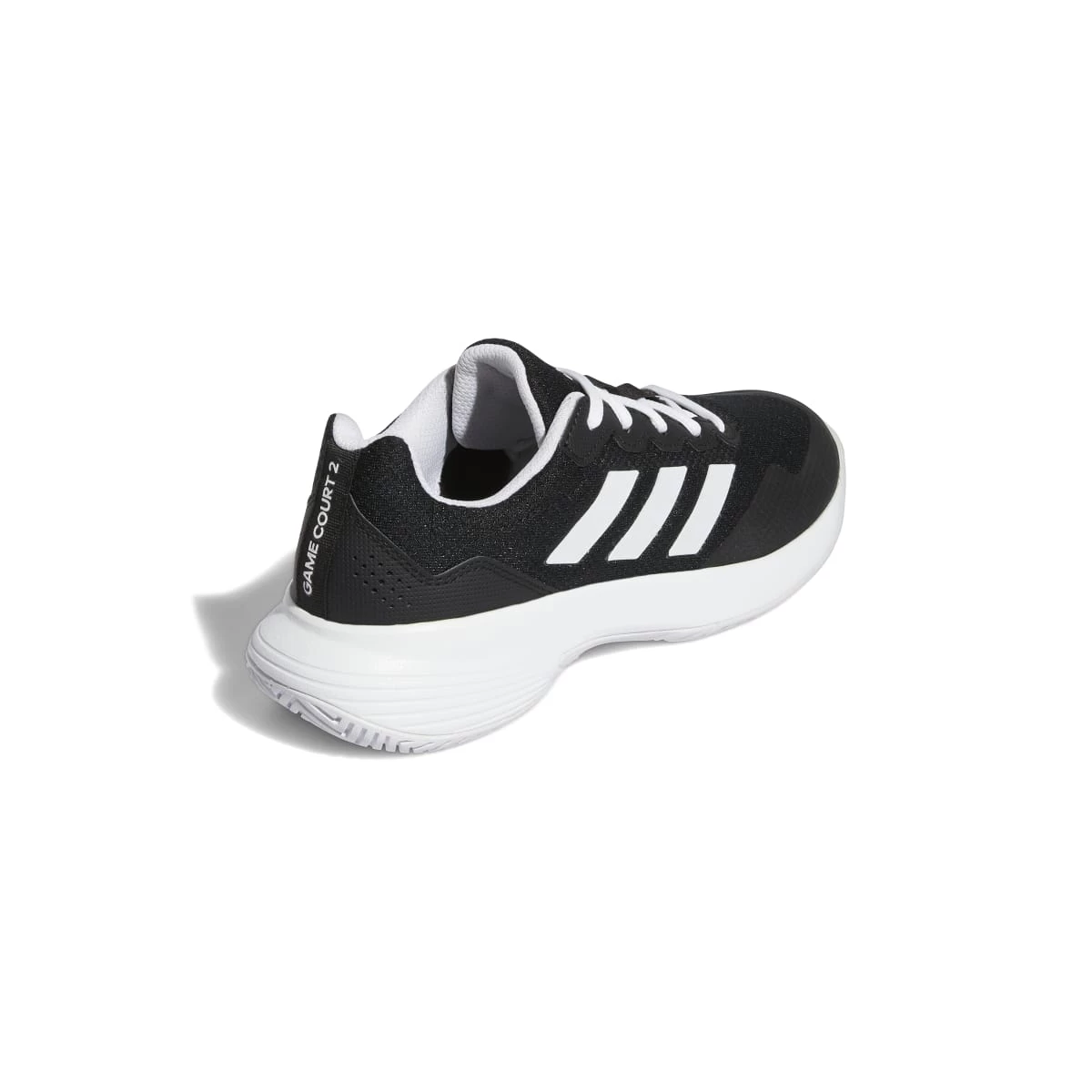Adidas GameCourt 2 Women's Tennis Shoe (Black/White) - Image 6