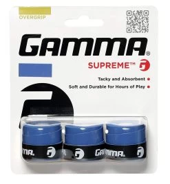 Gamma Supreme Overgrip 3 Pack (Blue)
