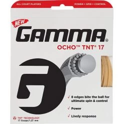 Gamma Ocho TNT2 17/1.27 Tennis String (Natural)