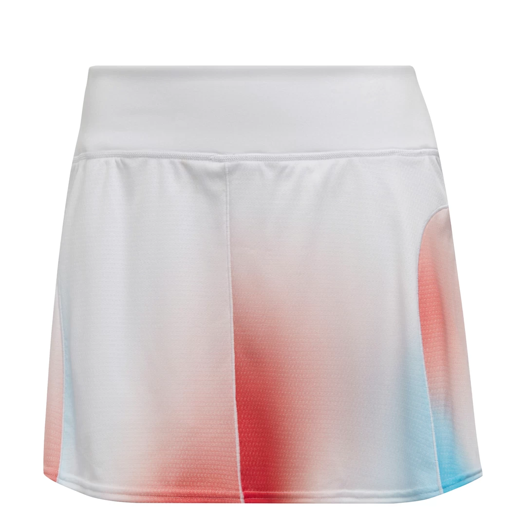 Adidas Women's Mel Match Skirt (White/Black/Red) - Image 6