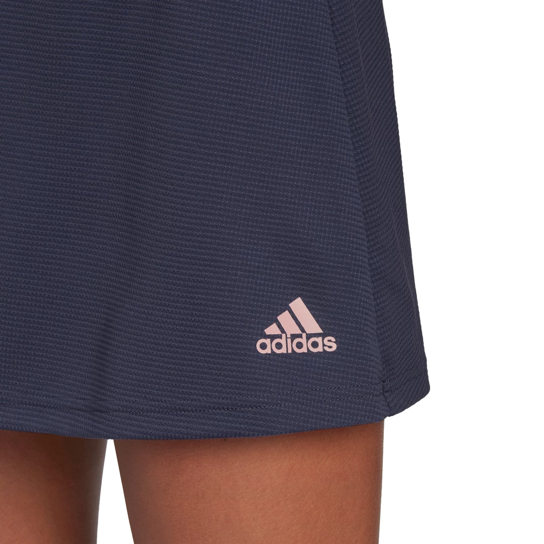 Adidas Women's Club Skirt (Shadow Navy/Wonder Mauve) - Image 4