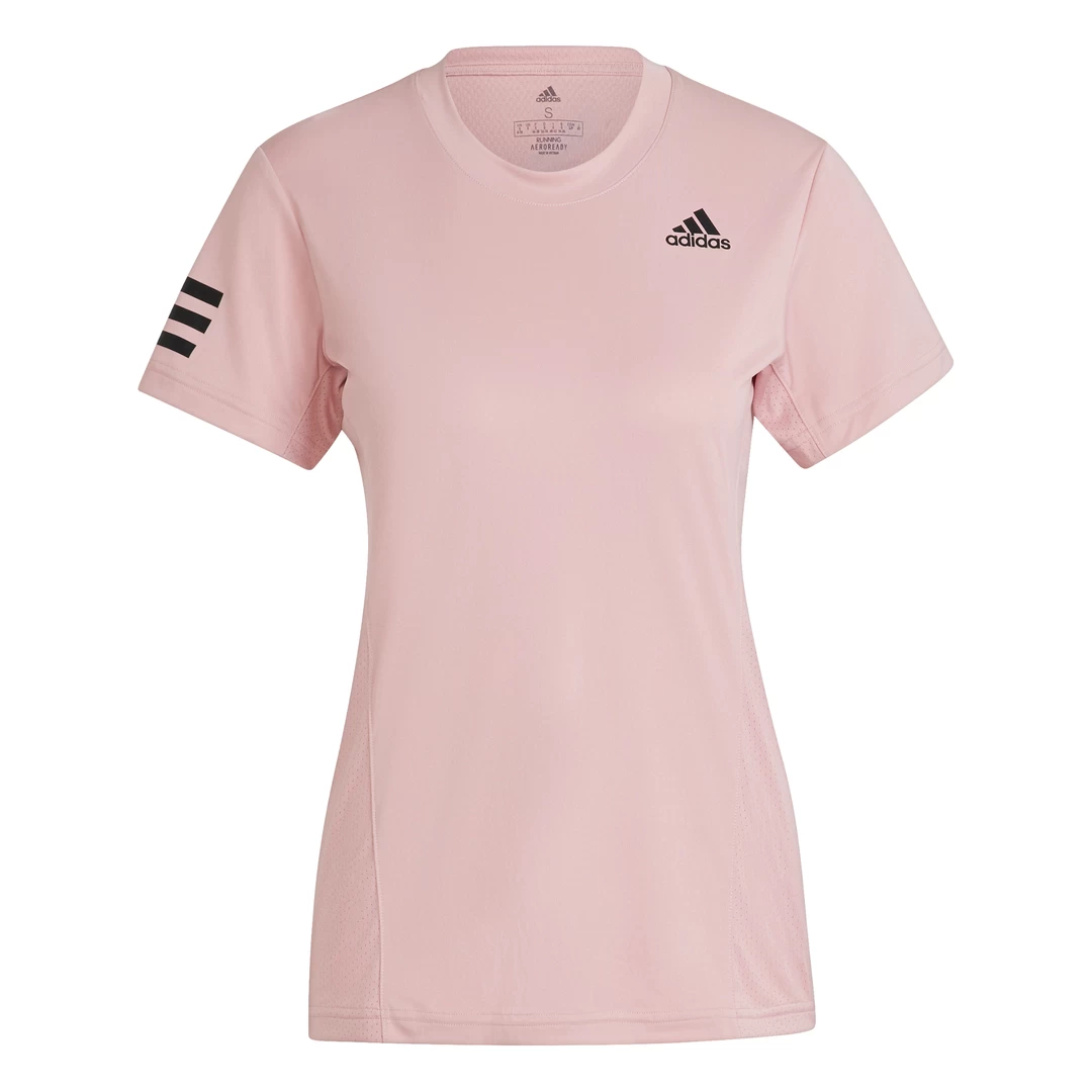 Adidas Women's Club Tennis Top (Pink/Black)