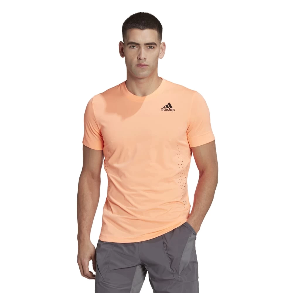 Adidas Men's New York Freelift Tee (Beam Orange) - Image 3