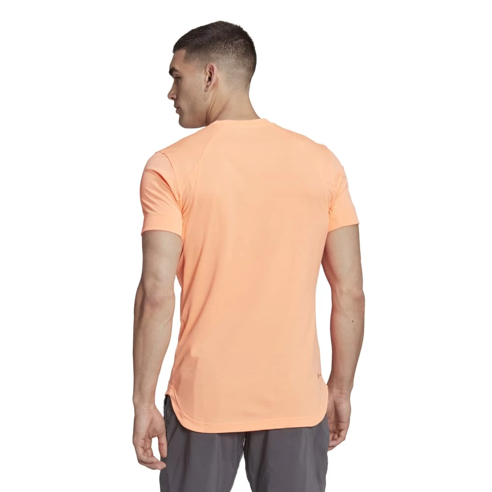 Adidas Men's New York Freelift Tee (Beam Orange) - Image 4