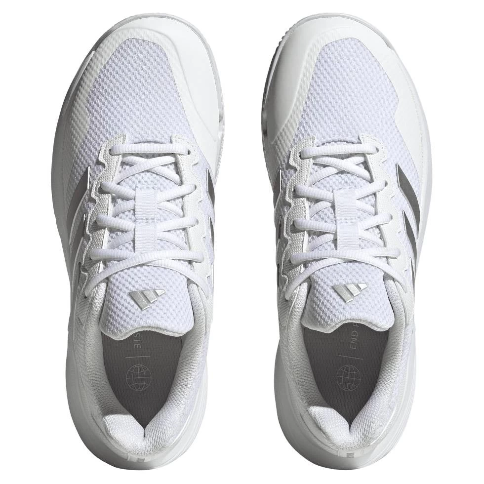 Adidas GameCourt 2 Women's Tennis Shoe (White) - Image 5